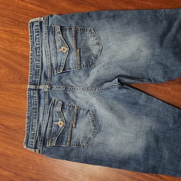 Arizona Jeans Size 17 Has Been Cropped Manually -flaws - Picture 1 of 11